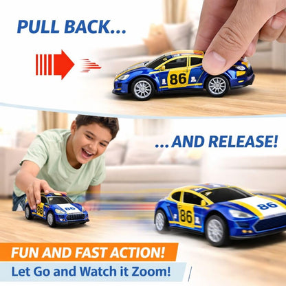 E+ SMALL TOY CAR  SET OF 6