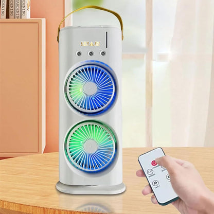E+DOUBLE ENDED SPRAY MIST FAN AC