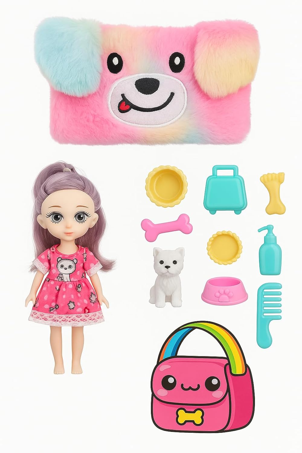 E+ ALIA WITH POUCH DOLL