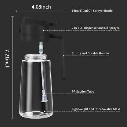 E+GLASS OIL BOTTLE