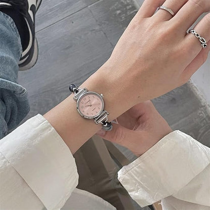 E+ BEADED PEARL WOMEN WATCH