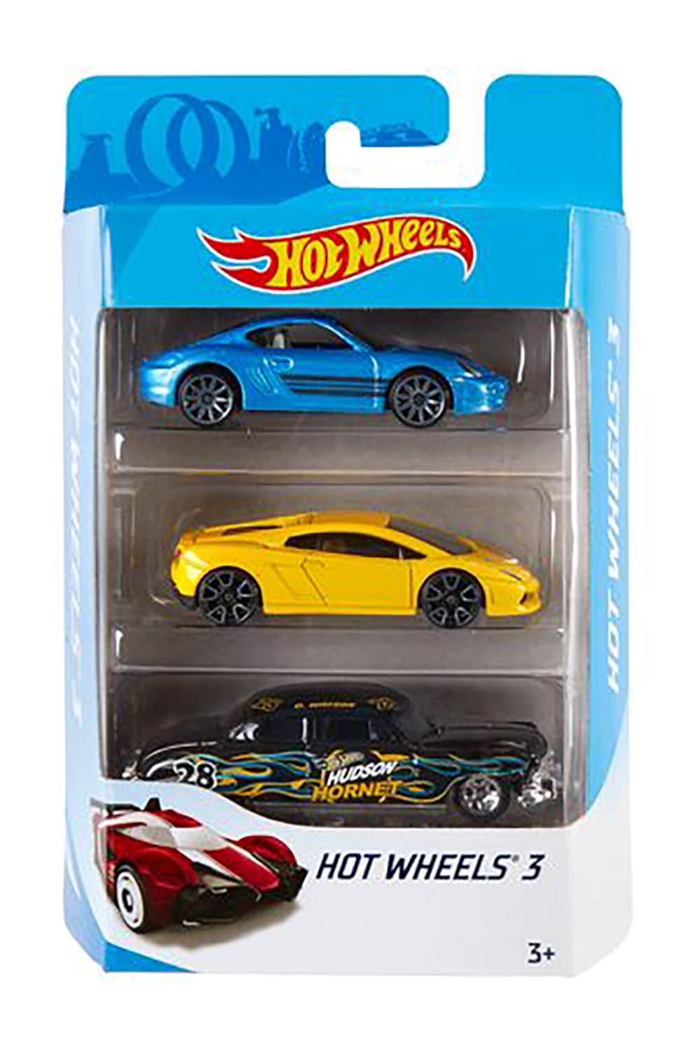 E+ HOT WHEELS DIE CAST (3 PCS)