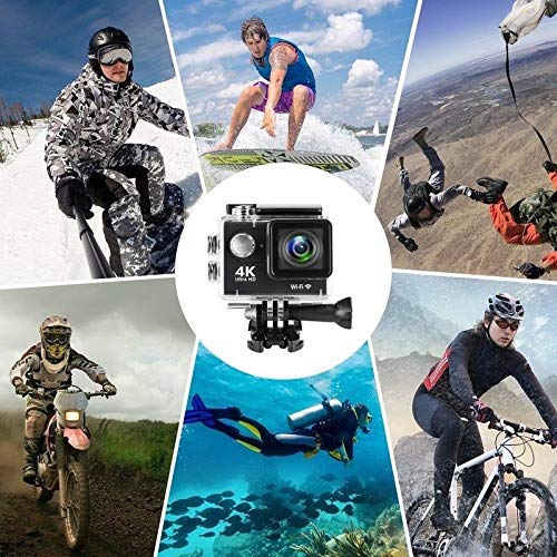 E+ 4k wifi action camera ultra hd wide angle go pro