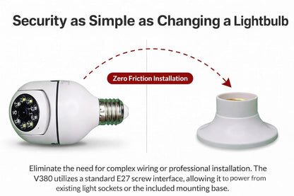 E+ WIFI SMART BULB CAMRA