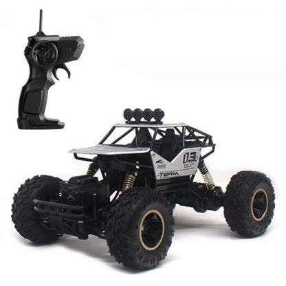E+ Remote Control Rechargable Acrobatic 360 Degree Twisting Stunt Car with Music & Lights and Charger for Kids multicolour