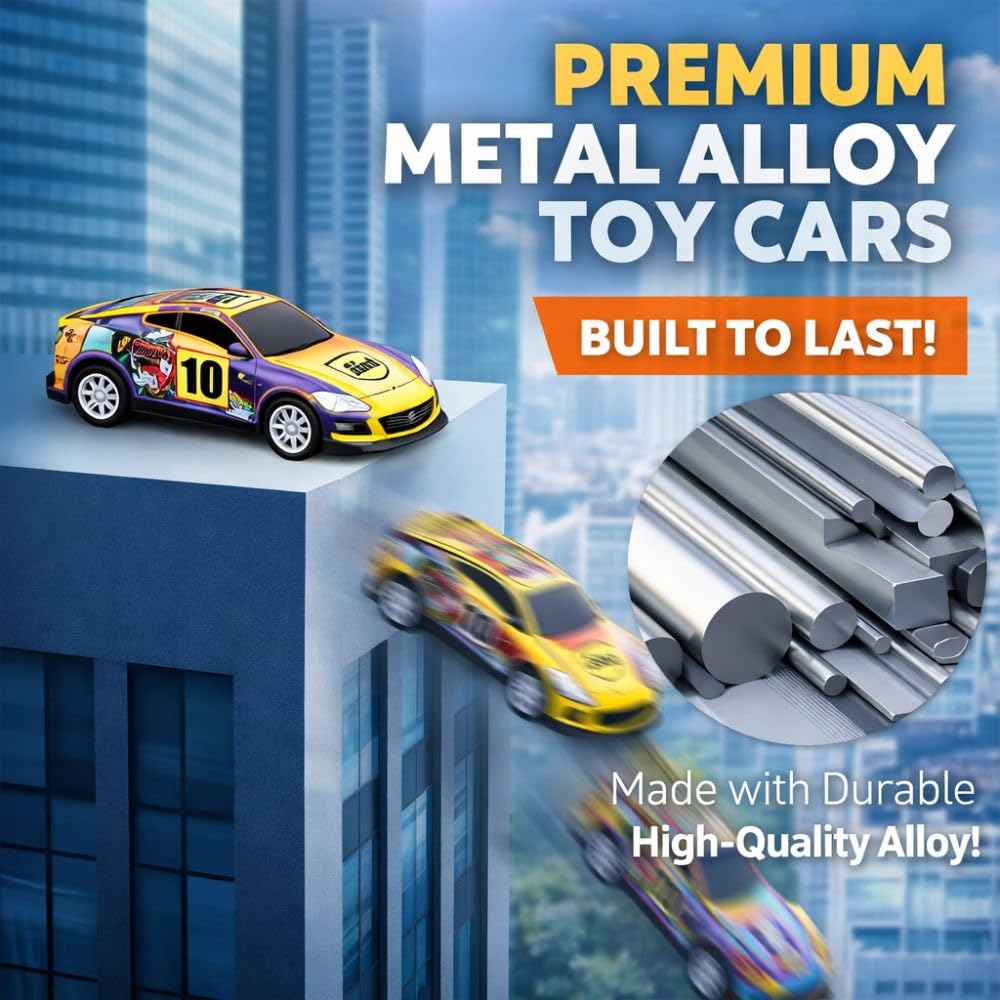 E+ SMALL TOY CAR  SET OF 6