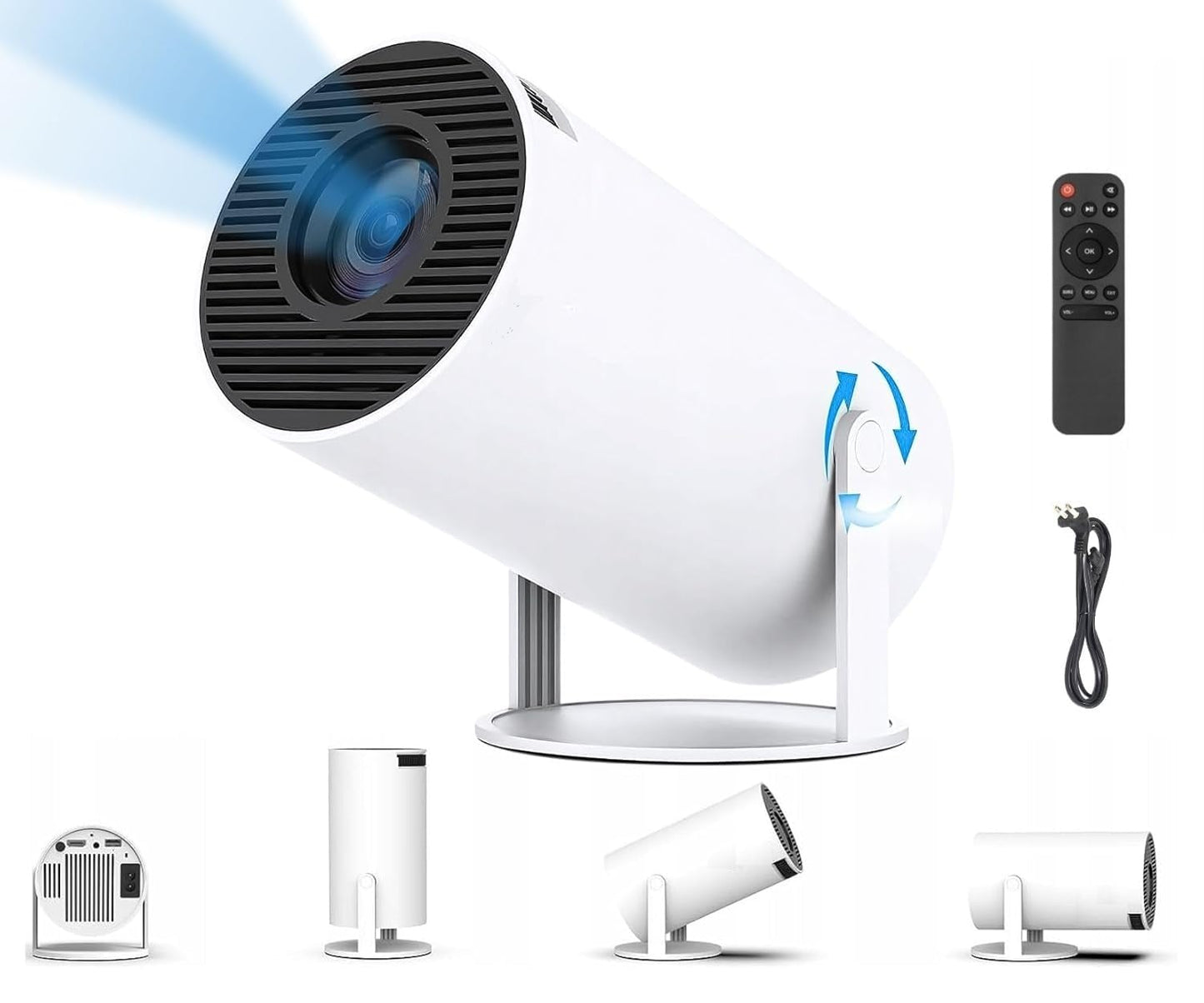 E+ HY300 Portable Mini Smart LED Projector