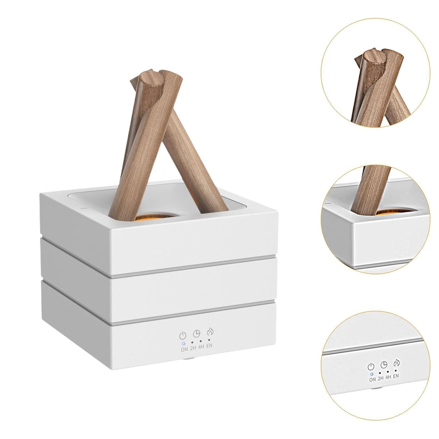 E+CAMPFIRE FLAME FIRE DIFFUSER AROMA HUMIDIFIRE