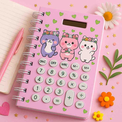 E+ CALCULATOR NOTEBOOK DIARY
