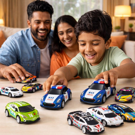 E+ SMALL TOY CAR  SET OF 6