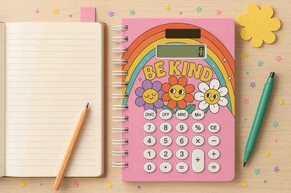E+ CALCULATOR NOTEBOOK DIARY