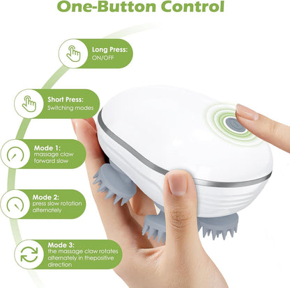 E+ Electric Scalp Massager