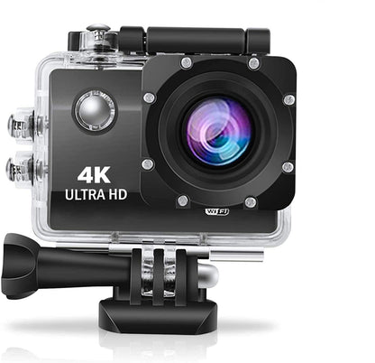 E+ 4k wifi action camera ultra hd wide angle go pro