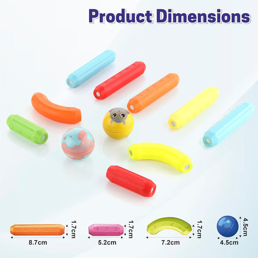 E+ MAGNETIC BAR BLOCKS (42PCS)
