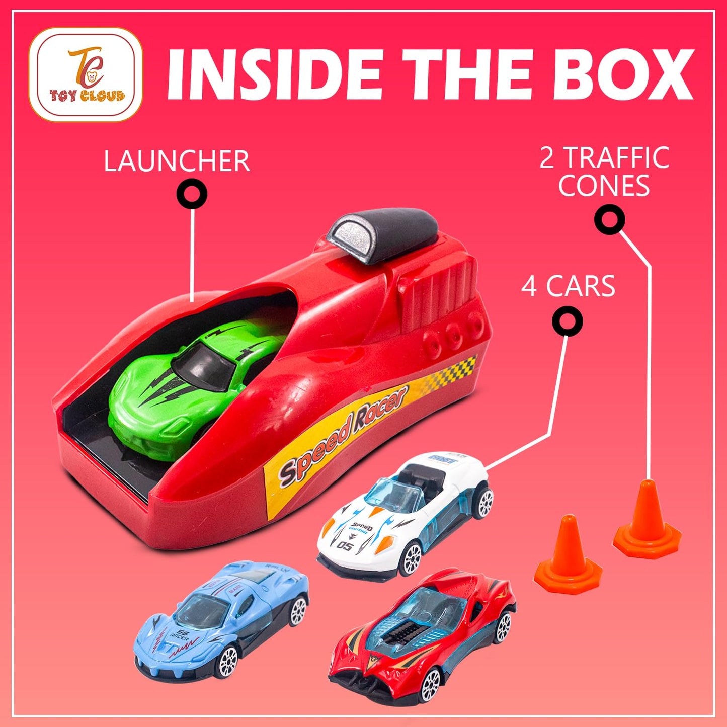 E+ TOY CLOUD SPEED RAPID CAR