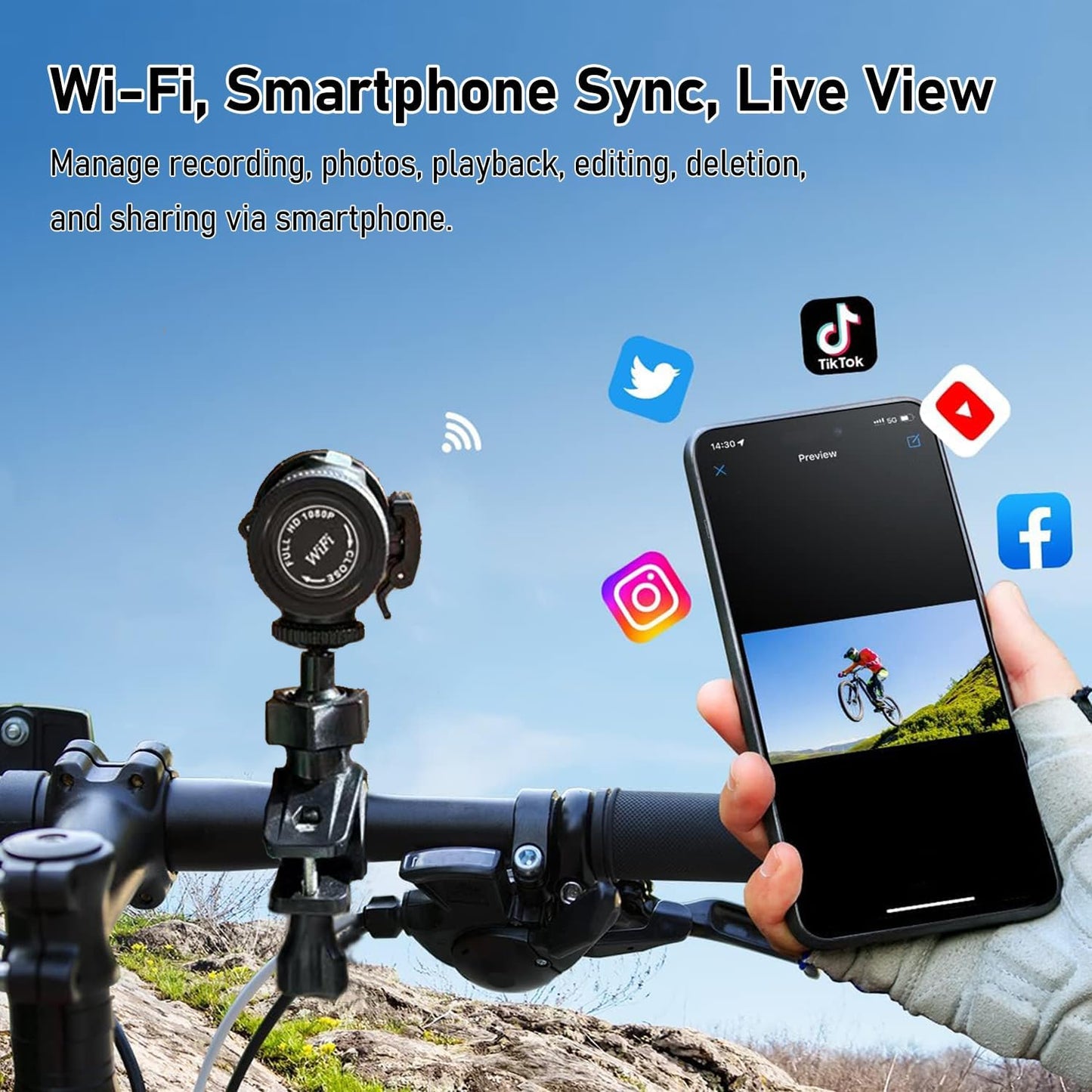 E+ SPORTS WIFI 1080P WIFI