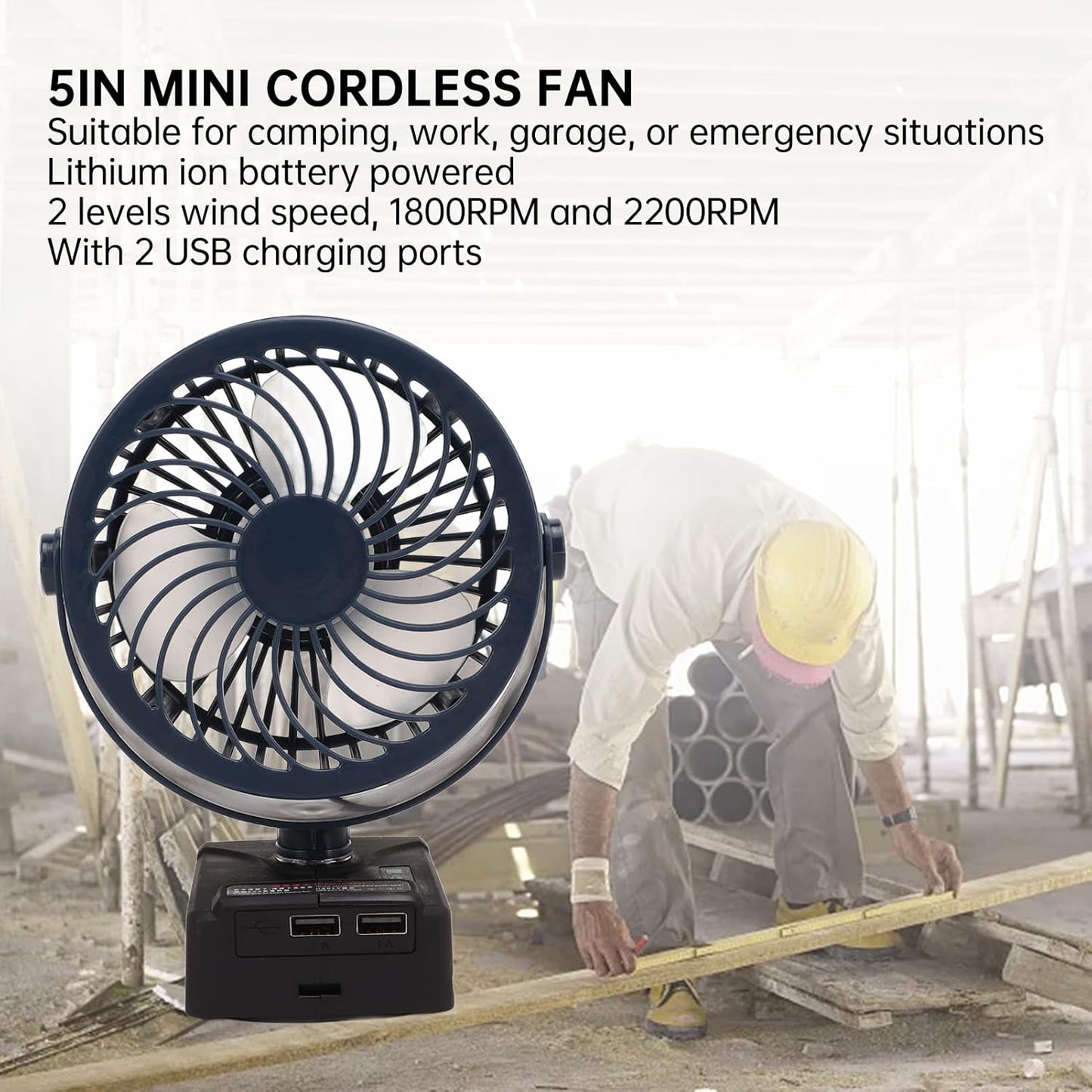 LITHIUM BATTERY FAN