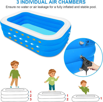 E+ Inflatable Swimming Pool