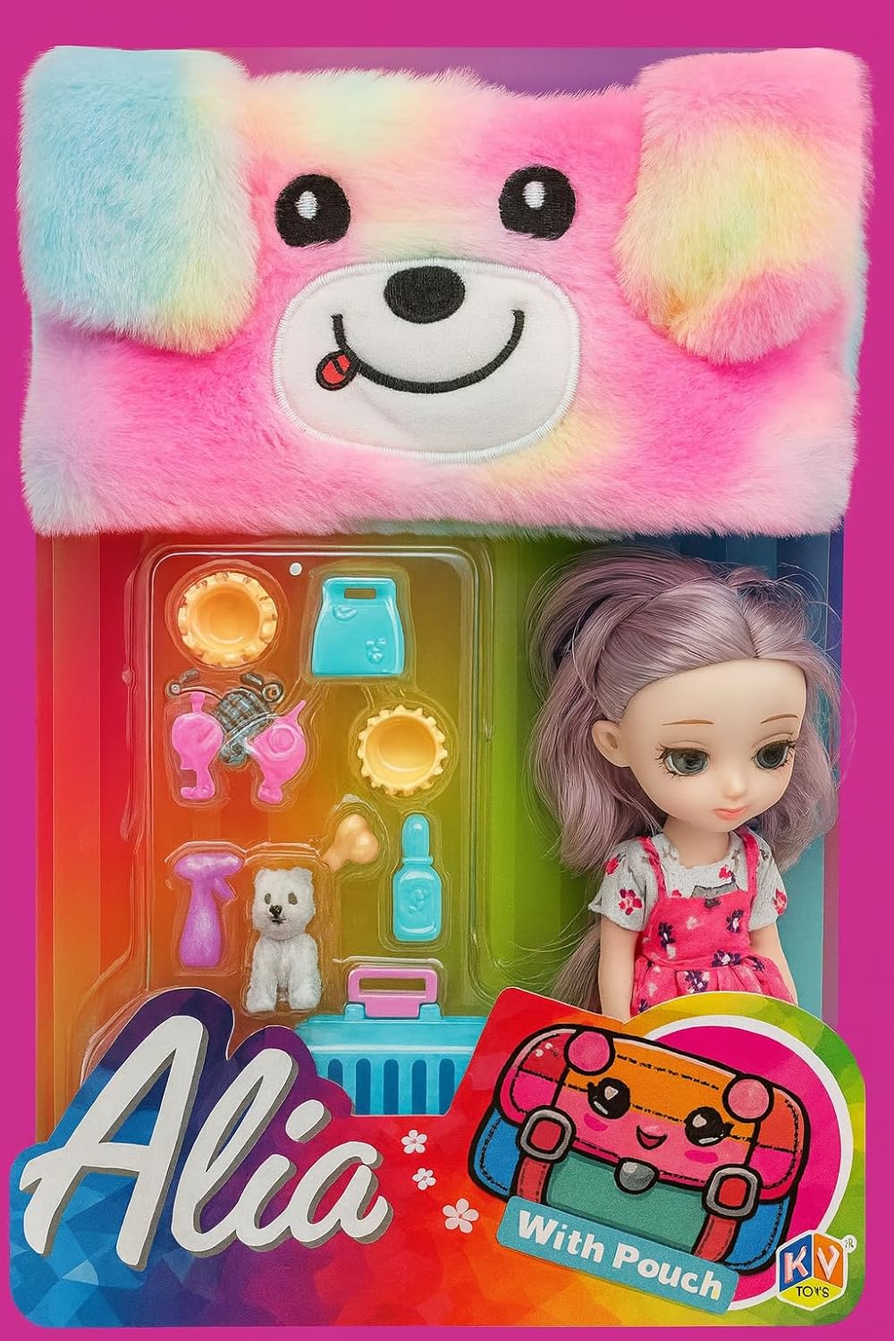 E+ ALIA WITH POUCH DOLL