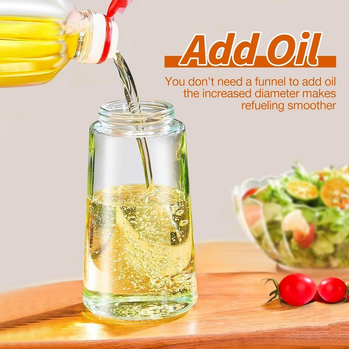 E+GLASS OIL BOTTLE