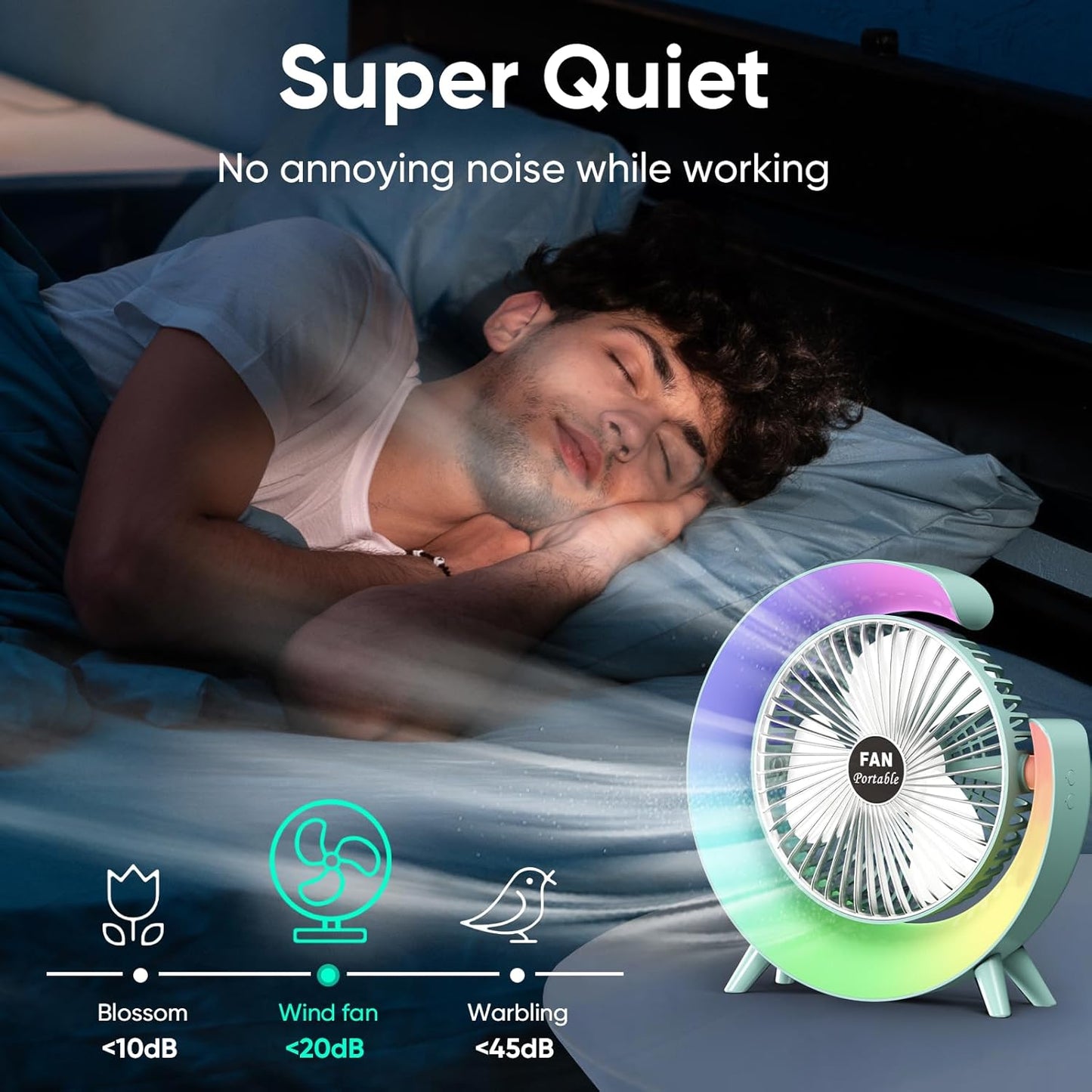 E+ OSUKE Portable Desk Fan
