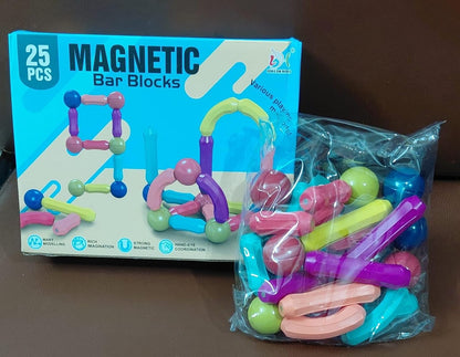 E+ MAGNETIC BAR BLOCKS(25 PCS)