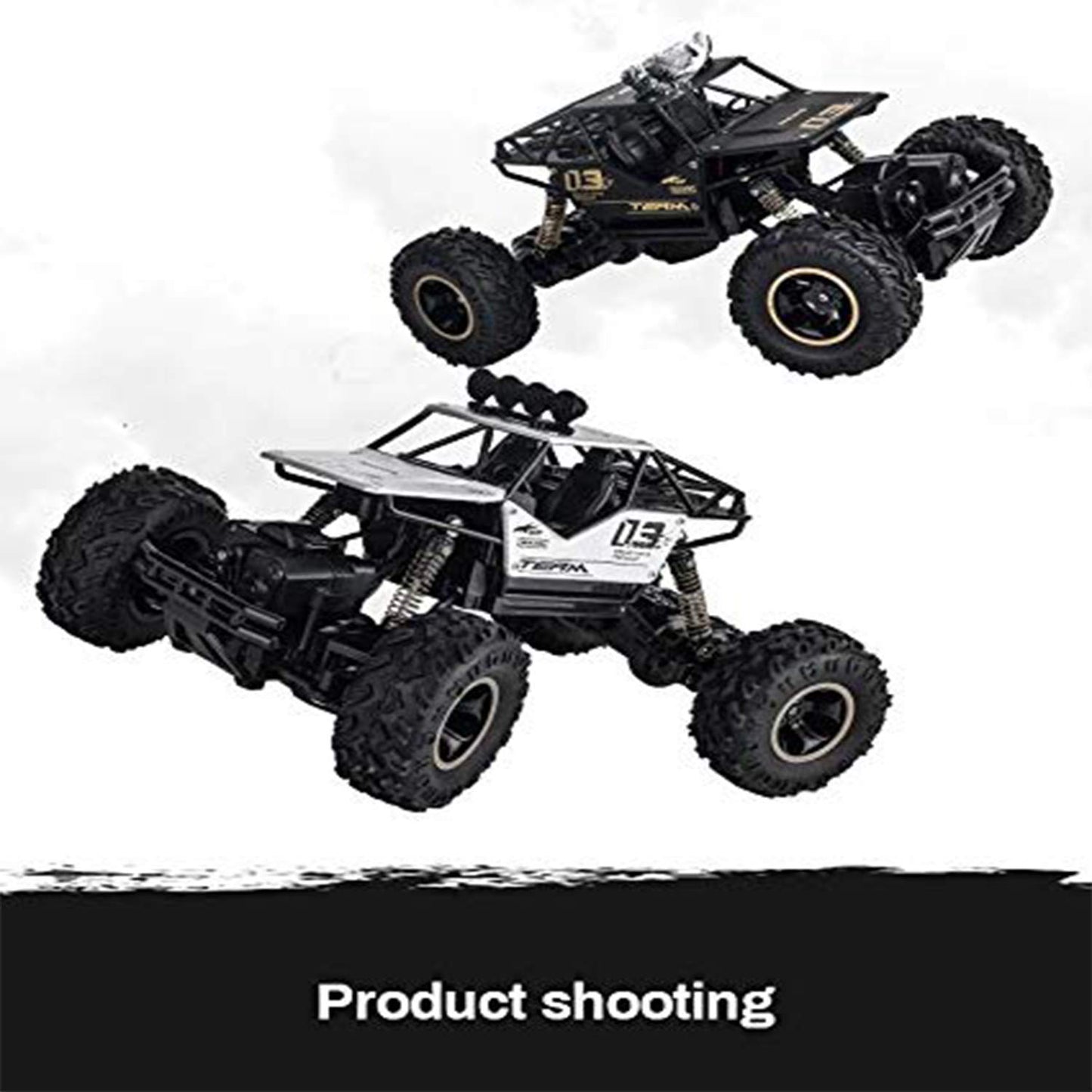 E+ Remote Control Rechargable Acrobatic 360 Degree Twisting Stunt Car with Music & Lights and Charger for Kids multicolour