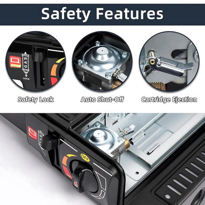 e+portable cassette cookers