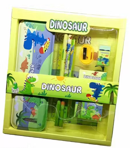 E+ Dinosaur  school box set for kids
