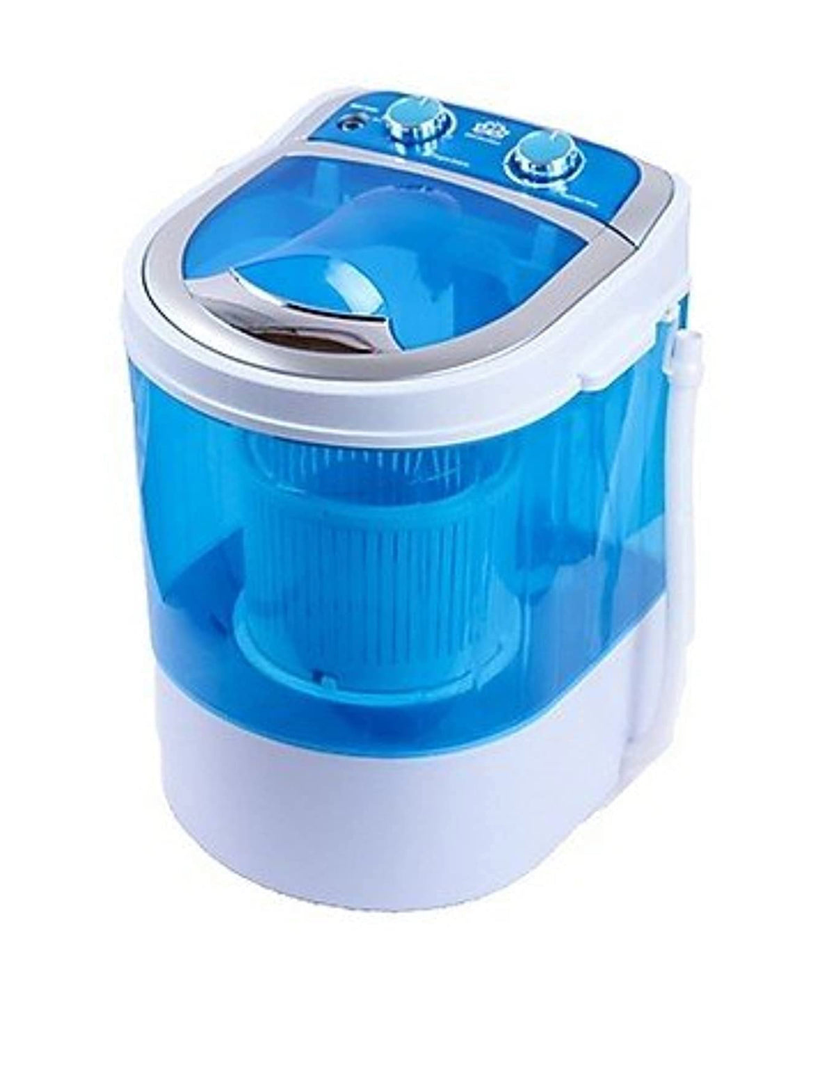 E+ Portable 3 kg 2 Star Single Tub Top Load Mini Washing Machine with 1.5 kg Dryer Basket (Blue)