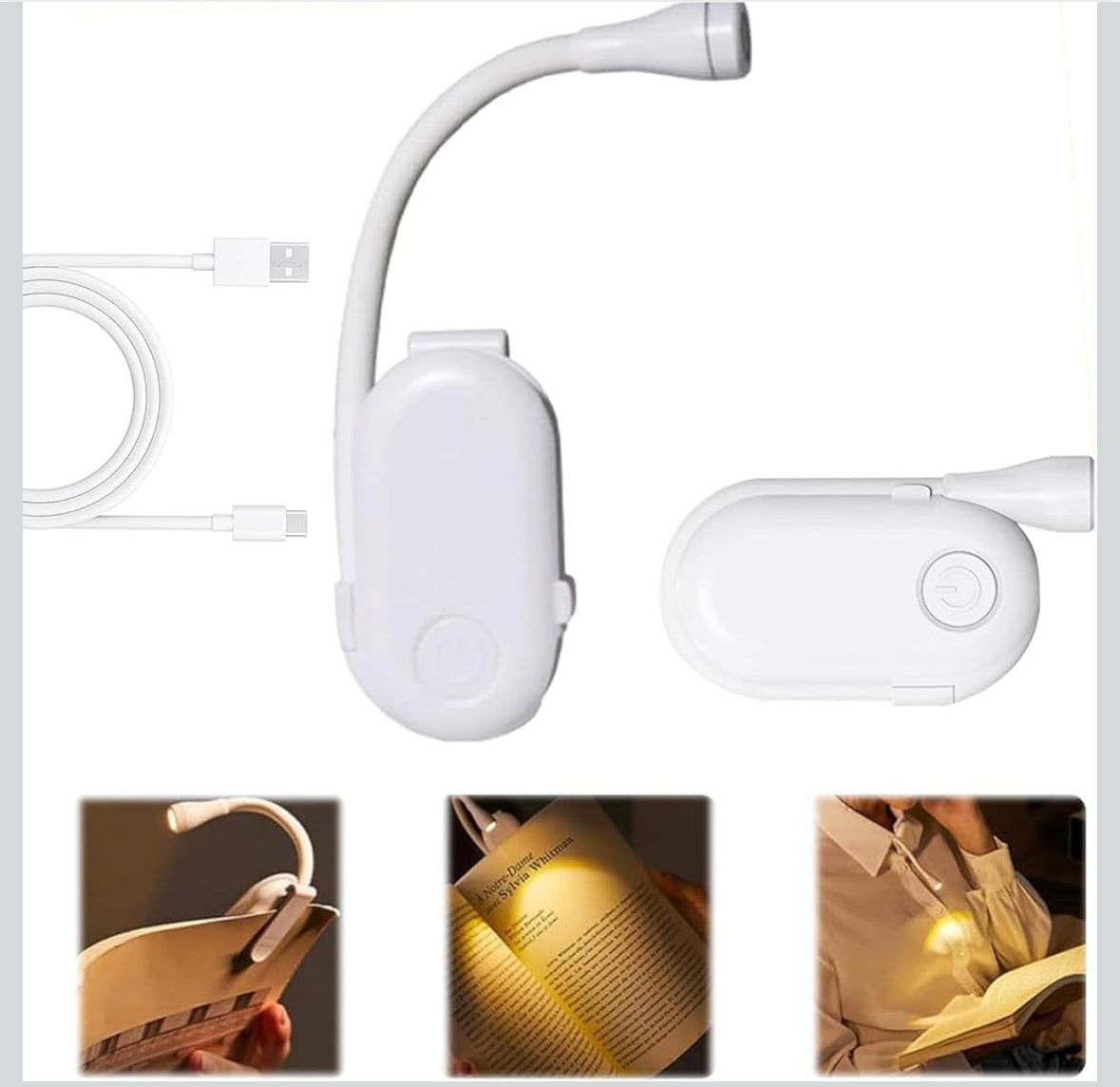 E+ Mini Clip Lamp
