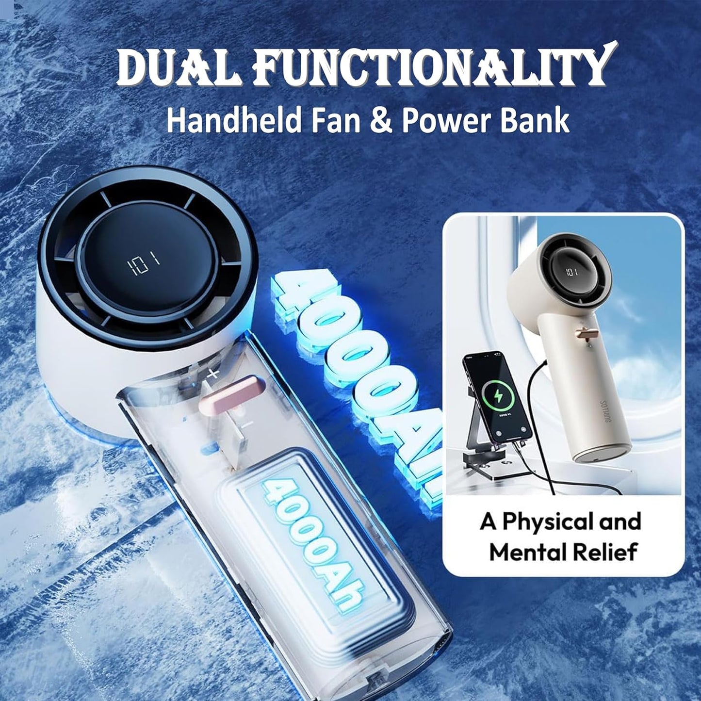 E+ Portable Handheld Fan