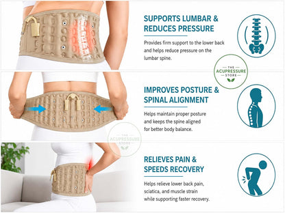 E+SPINAL AIR TRACTION BELT BACK MASSAGER
