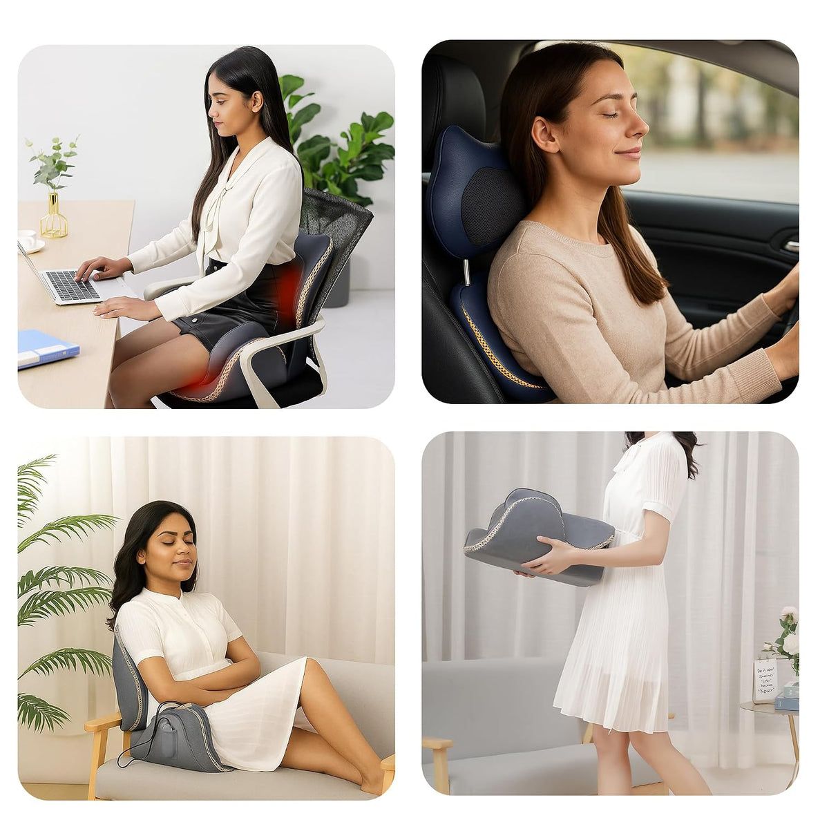 E+PORTABLE CHAIR MASSAGER