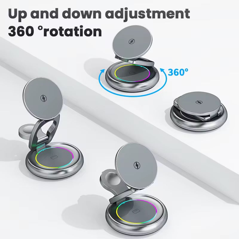 E+ 3 in 1 Magnetic wireless Charging