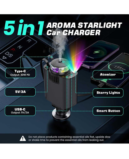 E+ Starlight Car perfume charger