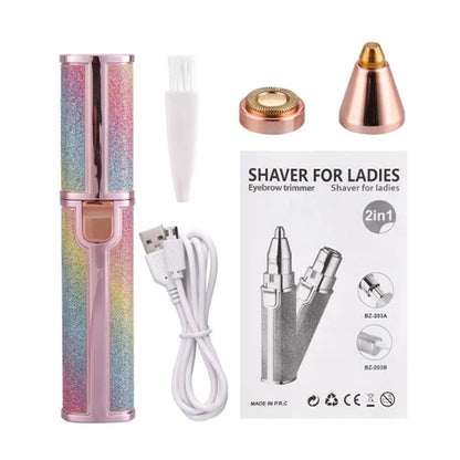 E+ HX-203B Blawless Battery Operated Eyebrow Trimmer Shaver, For Trimming