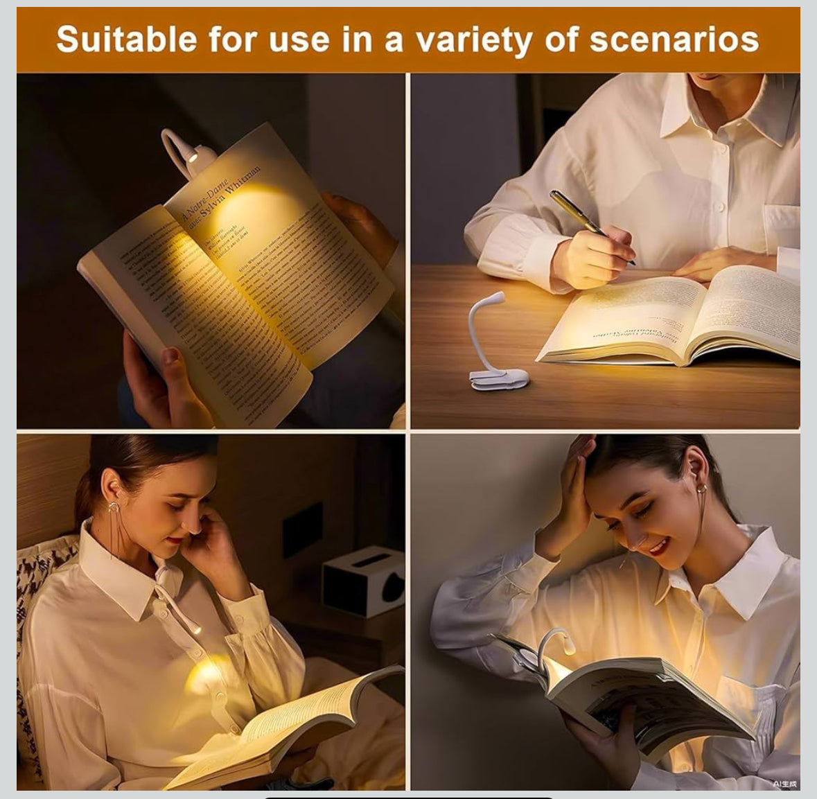E+ Mini Clip Lamp