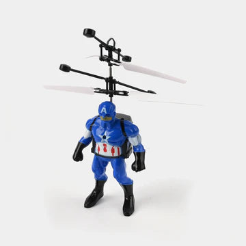 E+ Captain America Flying Aircraft Toy
