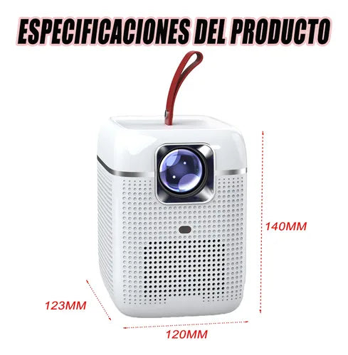 E+ T6 Max Smart LCD Projector Portabile