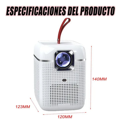 E+ T6 Max Smart LCD Projector Portabile