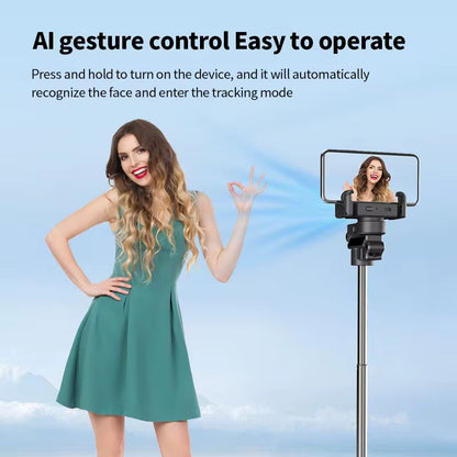 E+ Selfie stick Tripods Stabilizer with Build in camera