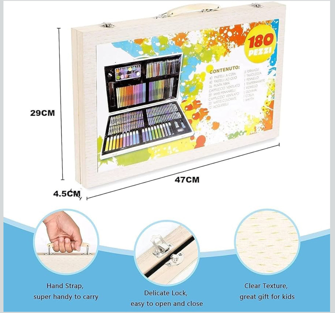 E+ 180 - Piece  Art Set