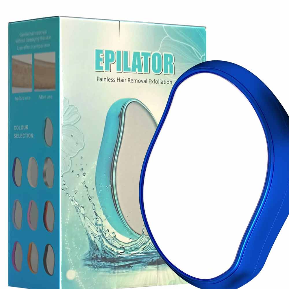 E+ EPILATOR Painless Hair Removal Exfoliator