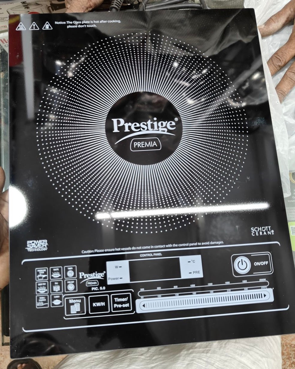 E+ Prestige premia schott glass induction cooktop
