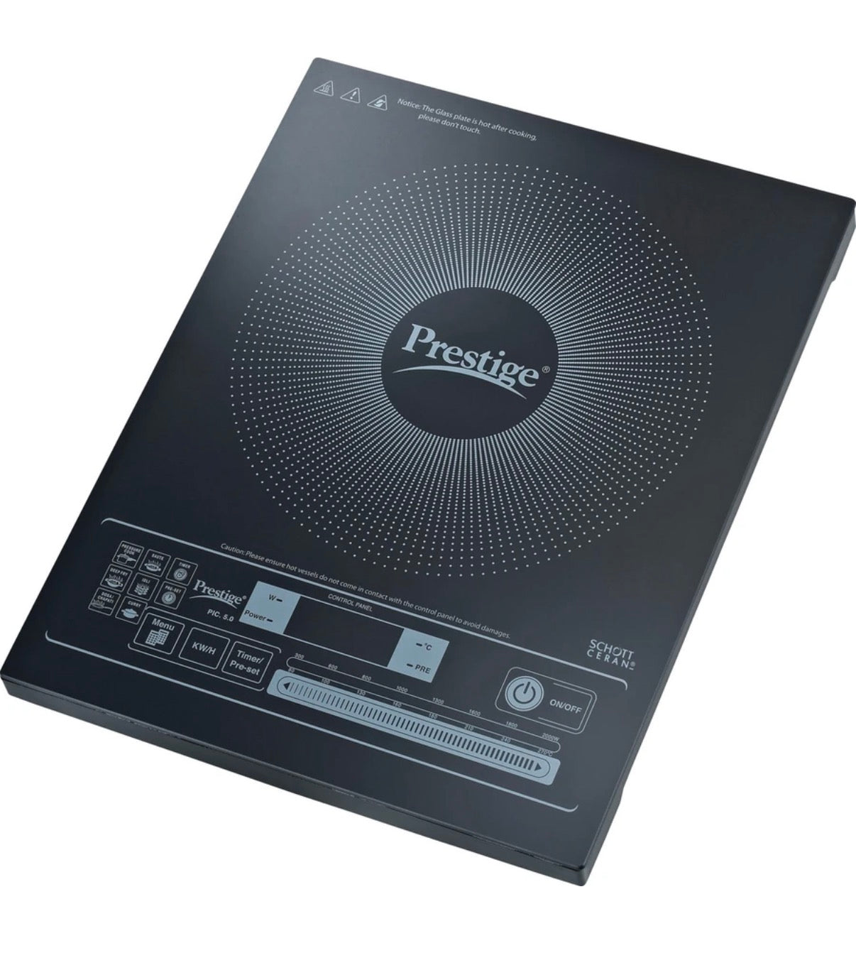 E+ Prestige premia schott glass induction cooktop