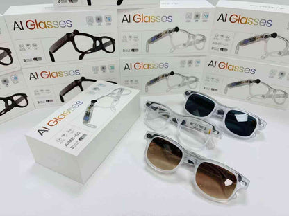E+ AIMB-G2 Smart AI Camera Glasses With 3 set Lenses