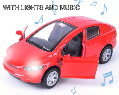 E+ Tesla Die-Cast 1:32 Model Toy