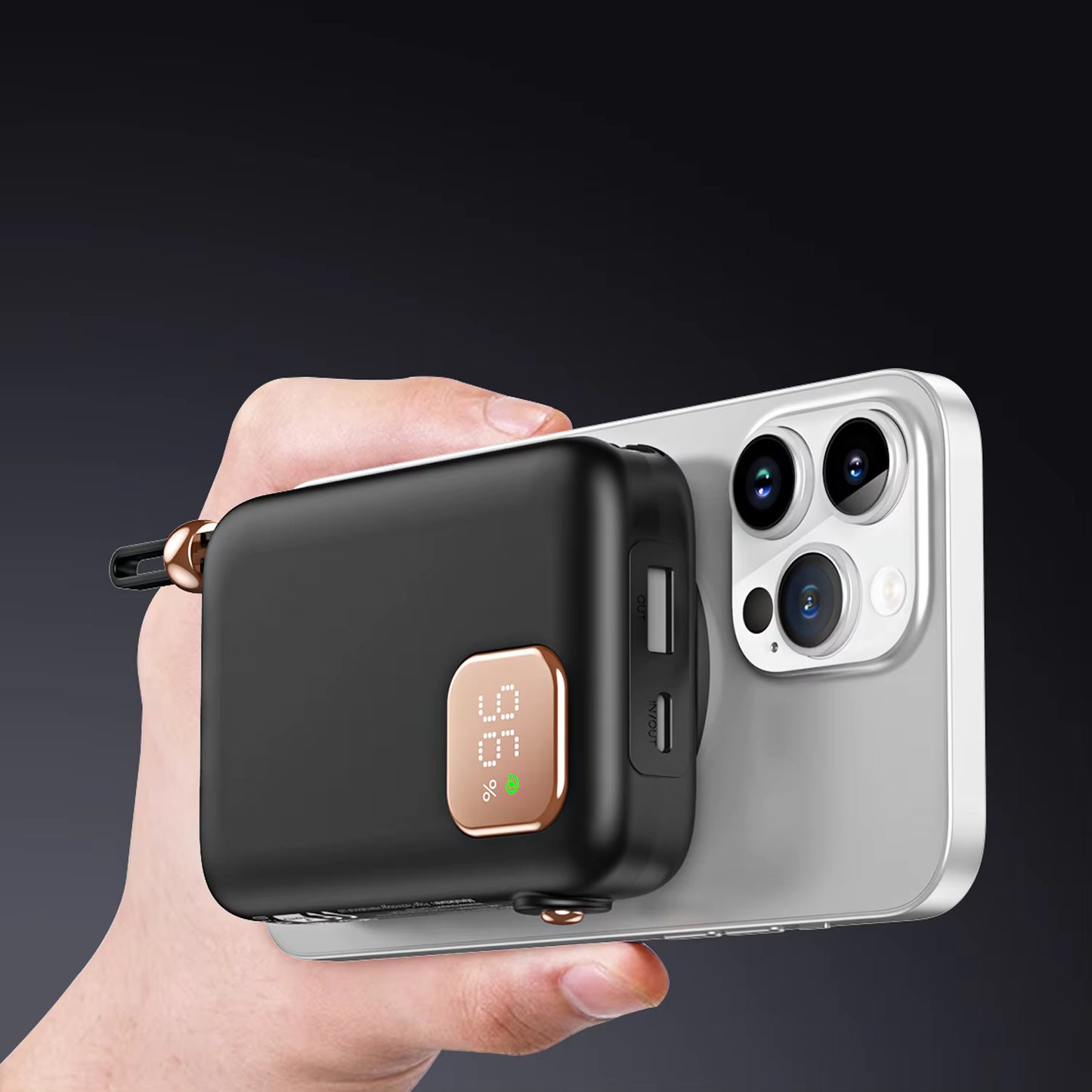 E+ 10000 maH  Wireless Charging Power bank