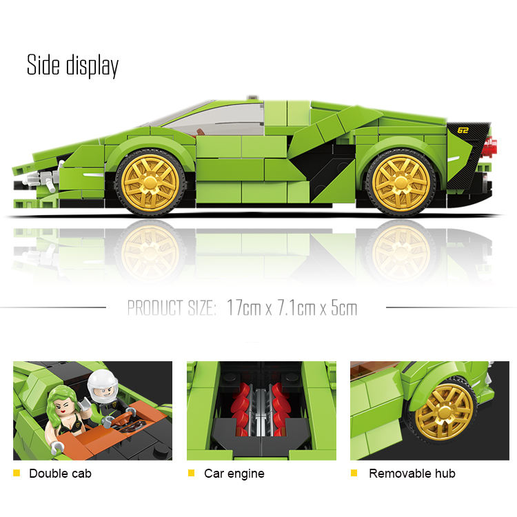 E+BLOCKS RACING CAR